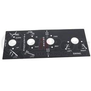 7679002556 by GROVE MANLIFT - GROVE MANLIFT ORIGINAL OEM, DECAL, UPPER CONTOL BOX CONTROLLERS MZX