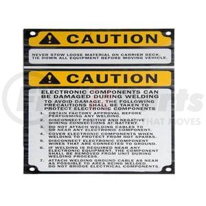 7679002992 by GROVE MANLIFT - GROVE MANLIFT ORIGINAL OEM, DECAL, CAUTION, LOOSE MATERIAL
