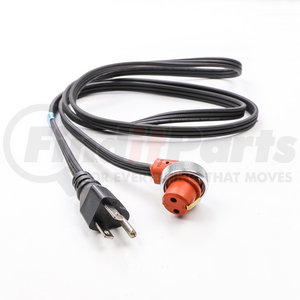 3600015 by PHILLIPS & TEMRO - Single HD Cord-125V, 15 Amps, 5ft., 16/3 HPN Wire, A-NEMA 5-15 Plug, "L" Silicone Connector