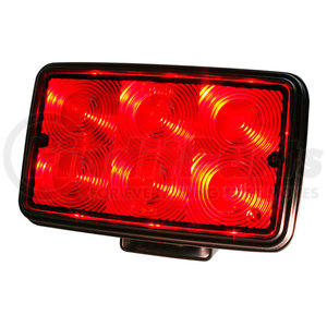 63602 by GROTE - Trilliant Mini LED WhiteLightTM Work Lights, Spot, Hardwired - Red