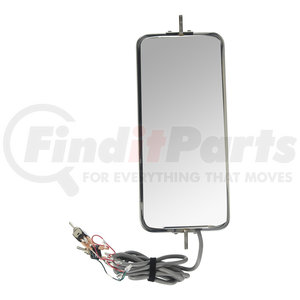 28461 by GROTE - 7" x 16" Remote-Control Heated West Coast Mirrors - Motorized