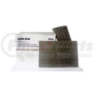 3M 7448 Sanding Pad Scotch-Brite™ Ultra Fine Hand Pad, Gray
