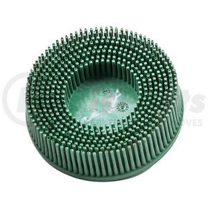 7526 by 3M - Scotch-Brite™ Roloc™ Bristle Disc 07526 Green, 3", Coarse, 10 discs/bx