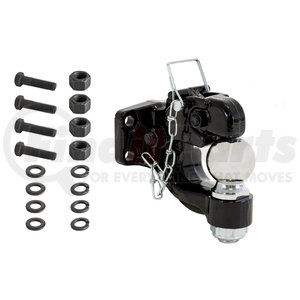 10050 by BUYERS PRODUCTS - 8 Ton Combination Hitch with Mounting Kit 2in. Ball Bh8 Series