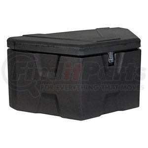 1701680 by BUYERS PRODUCTS - Trailer Tool Box - Black, Poly, Trailer Tongue