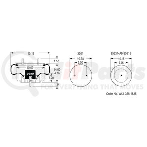 W013588729 by FIRESTONE - Air Spring