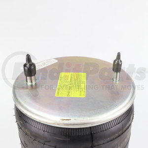 W013588874 by FIRESTONE - Air Spring - 17.00" Extended, 5.90" Compressed, 9.00" Width Top Plate, Reversible Sleeve