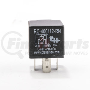 RC-400112-RN-BX by COLE HERSEE - RC-400112-RN - ISO Mini Relays Series