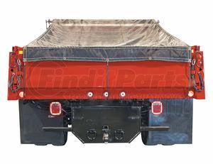 dtr7012 by BUYERS PRODUCTS - Aluminum Tarp System with Mesh Tarp 7 x 12 Foot
