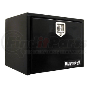 1702305 by BUYERS PRODUCTS - Truck Tool Box - Black, Steel, Underbody, 18 x 18 x 36 in.