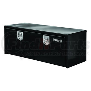 1702310 by BUYERS PRODUCTS - Truck Tool Box - Black, Steel, Underbody, 18 x 18 x 48 in.