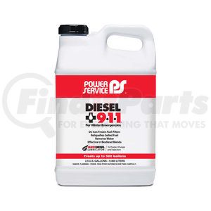 8050-02 by POWER SERVICE - Diesel Fuel Additive - 2.5 Gallon, treats up to 1000 Gallon