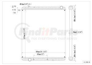 42-10290 by REACH COOLING - Heavy Duty Radiator