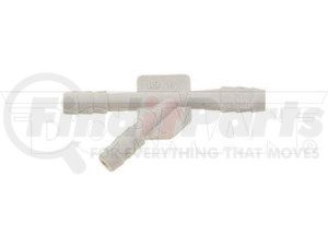493-027 by DORMAN - 1/8 X 1/8 X 1/8 In. Hard Vacuum Tubing Connector