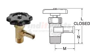 V404P-10-6 by PARKER HANNIFIN - Pipe Fitting - Brass