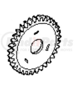 XA-V-06602 by SAF HOLLAND - Differential Pinion Gear