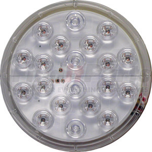 1217A-R-SW by PETERSON LIGHTING - 1217/1218 Series Piranha&reg; LED Round Combo Rear Position, Stop and Turn Indicator Light - Round Combo, Grommet Mnt., 12" Leads