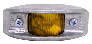 123A by PETERSON LIGHTING - 123 Cast-Aluminum Clearance and Side Marker Light - Amber