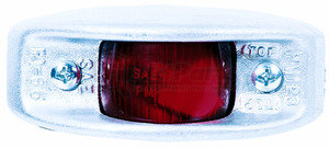 123R by PETERSON LIGHTING - 123 Cast-Aluminum Clearance and Side Marker Light - Red