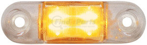 1268A-MTC by PETERSON LIGHTING - 1268A Series Piranha&reg; LED Sealed Compact Side Marker/Outline Light - Amber Mid-Turn with Clear Lens