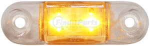1268A-MVC by PETERSON LIGHTING - 1268A Series Piranha&reg; LED Sealed Compact Side Marker/Outline Light - Amber with Clear Lens