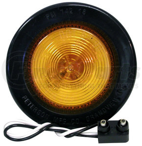 142KA by PETERSON LIGHTING - 142 2 1/2" Clearance and Side Marker Light - Amber Kit