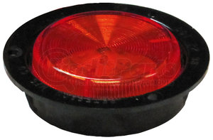 163FR-MV by PETERSON LIGHTING - 163 Series Piranha&reg; LED 2 1/2" Clearance and Side Marker Light - Red, Flange Mount, Multi-Volt