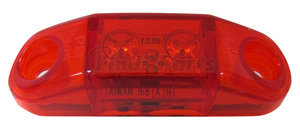 168R by PETERSON LIGHTING - 168A/R Series Piranha&reg; LED Slim-Line Mini Clearance and Side Marker Lights - Red