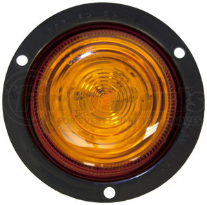 197KFA by PETERSON LIGHTING - 197 LumenX® 2-1/2" PC-Rated LED Clearance and Side Marker Lights - 2-1/2" Amber LED Clearance/ Side Marker, Flange
