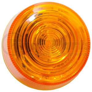 199KA by PETERSON LIGHTING - 199 LumenX® 2" Round PC-Rated LED Clearance and Side Marker Lights - 2" Amber LED Clearance/Side Marker, Grommet