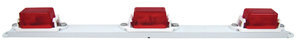 107-3R by PETERSON LIGHTING - 107-3 Mini Light Bar - Red