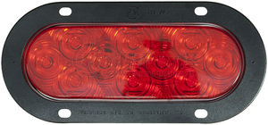 822R-10 by PETERSON LIGHTING - 821R-10/822R-10 LumenX® Oval LED Stop, Turn and Tail Lights - Flange Mount