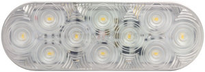 870W by PETERSON LIGHTING - 870 with 872W LumenX® LED Touch Light Interior/Dome Light - Oval, 400 Lumens, Stripped Leads