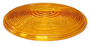 410-15A by PETERSON LIGHTING - 410-15 Flush-Mount Stop/Turn/Tail Replacement Lens - Amber Replacement Lens