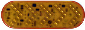 420QA-P by PETERSON LIGHTING - 420Q/423Q Series Piranha&reg; LED Sequential Amber Signal Light - Amber