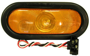 421KA by PETERSON LIGHTING - 421 Oval Turn Signal Light - Amber Kit