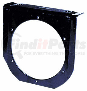 426-09 by PETERSON LIGHTING - 426-09 4" Round Mounting Bracket - Black Steel