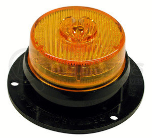 M165SA-MV by PETERSON LIGHTING - 165 Series Piranha&reg; LED 2" Clearance and Side Marker Light - Amber, Surface Mount, Multi-Volt