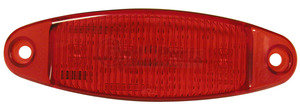 M178R-MV by PETERSON LIGHTING - 178 Series Piranha&reg; LED Clearance/Side Marker Light - Red, Multi-Volt