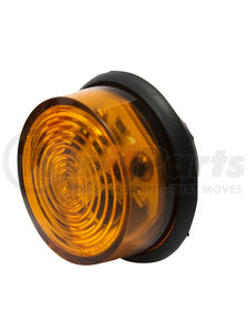 M186A by PETERSON LIGHTING - 186/286 LumenX® 1 3/8" PC-Rated Clearance and Side Marker Lights - Amber kit, stripped leads