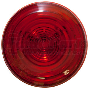 M199R by PETERSON LIGHTING - 199 LumenX® 2" Round PC-Rated LED Clearance and Side Marker Lights - 2" Red LED Clearance/ Side Marker, Grommet