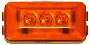 M253A by PETERSON LIGHTING - 253 LED Clearance/Side Marker with Aux. Function - Amber