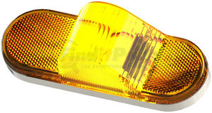 M356A by PETERSON LIGHTING - Oval 15-LED LumenX Mid-Turn/Side Marker Light, 6.5" x 2.25", AMP, Bulk Pack