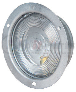 M411SC by PETERSON LIGHTING - 411 4" Round with Flange Back-Up Light - Stainless-Steel, Clear