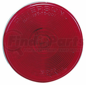 M426R by PETERSON LIGHTING - 4" Long Life Round Incandescent Red Stop/Turn/Tail Light, PL3 Connector, Bulk Pack