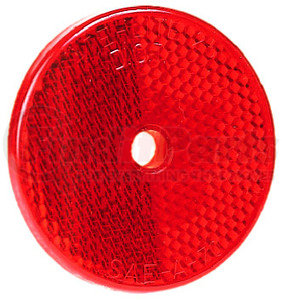 B477R by PETERSON LIGHTING - 477 Round Center-Mount Reflector - Red