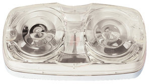 M138C by PETERSON LIGHTING - 138C Double Bulls-Eye Utility Light - Clear