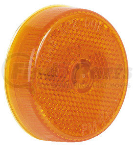 M143A by PETERSON LIGHTING - 143/143F 2 1/2" Clearance/Side Marker Light with Reflex - Amber