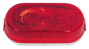 M106R by PETERSON LIGHTING - 106 Combination Two-Bulb Light with Reflex - Red