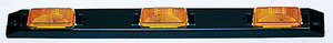 M150-3A by PETERSON LIGHTING - 150-3 Submersible Light Bar - Amber Bar with 6" Lead